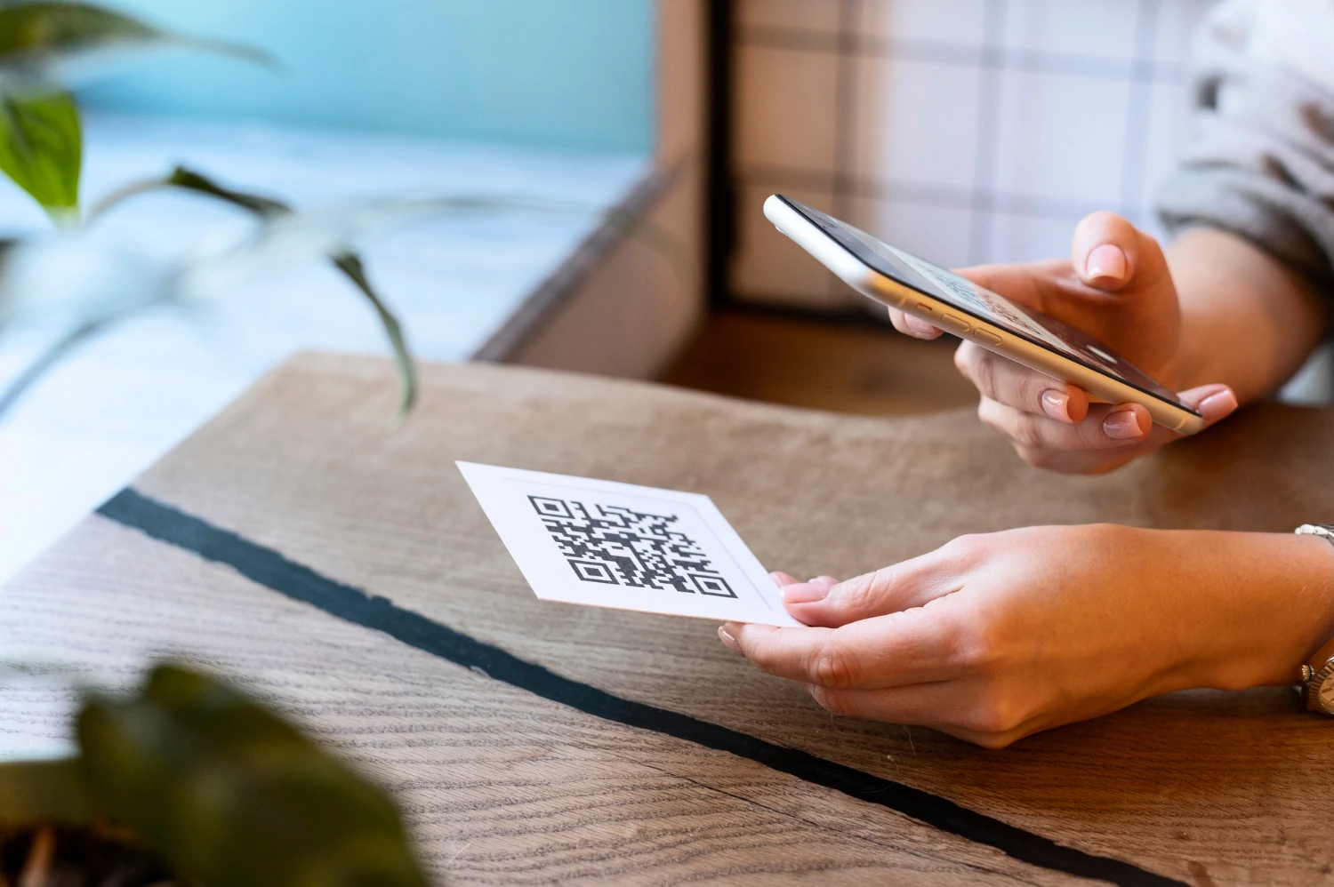 QR-Code scannen gaestemappe